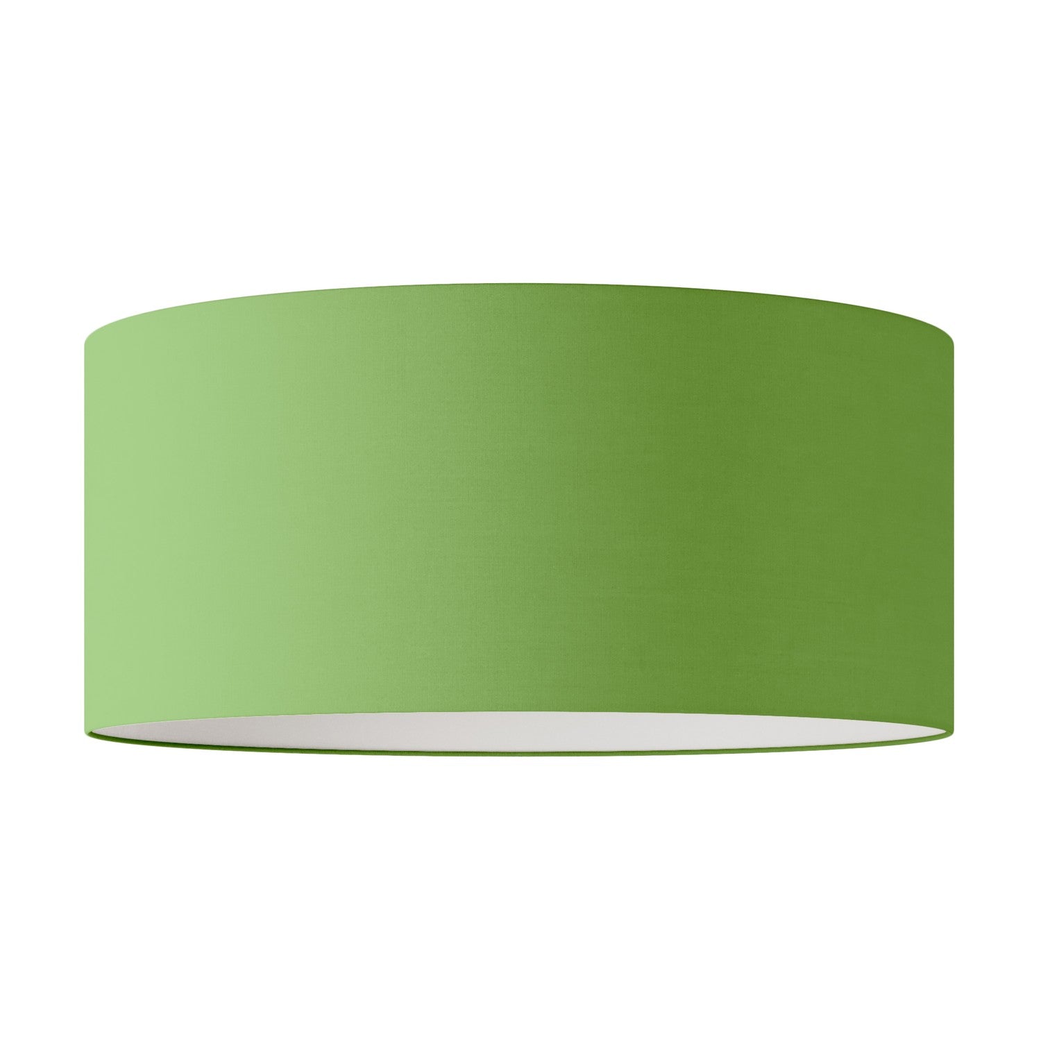 Paralume Cilindro XXL in tessuto con attacco E27 - Made in Italy - Cinette Verde Pistacchio