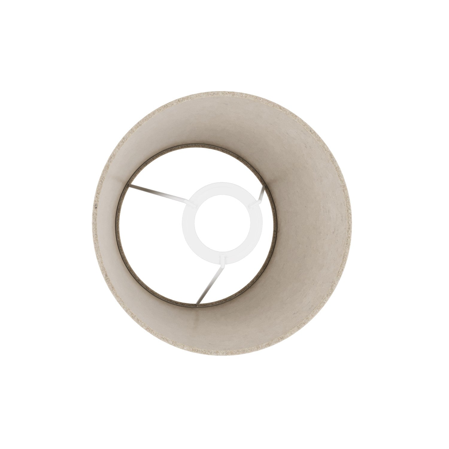 Paralume Impero S con attacco E27 per lampada da tavolo o applique - Made in Italy - Lana Beige