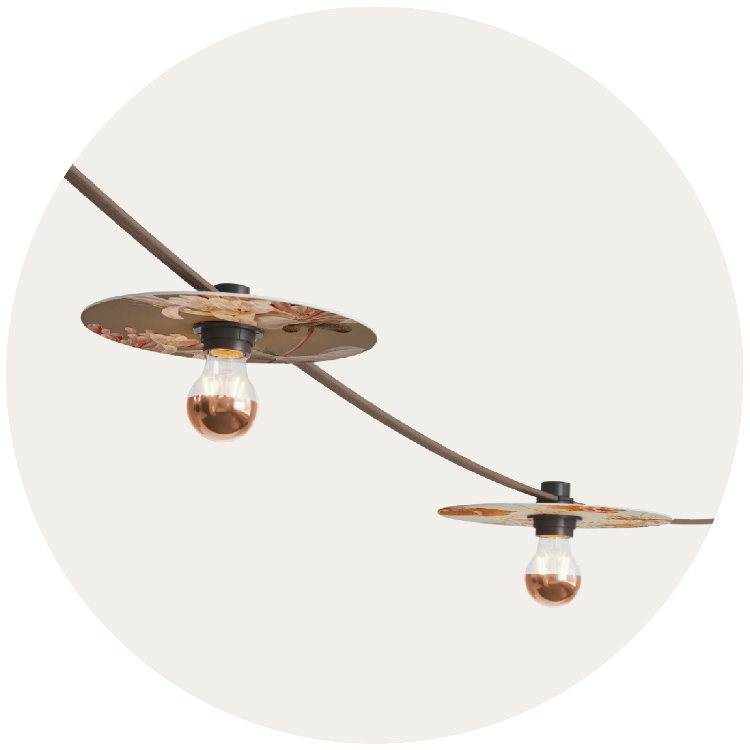 Ghirlande luminoase pentru exterior