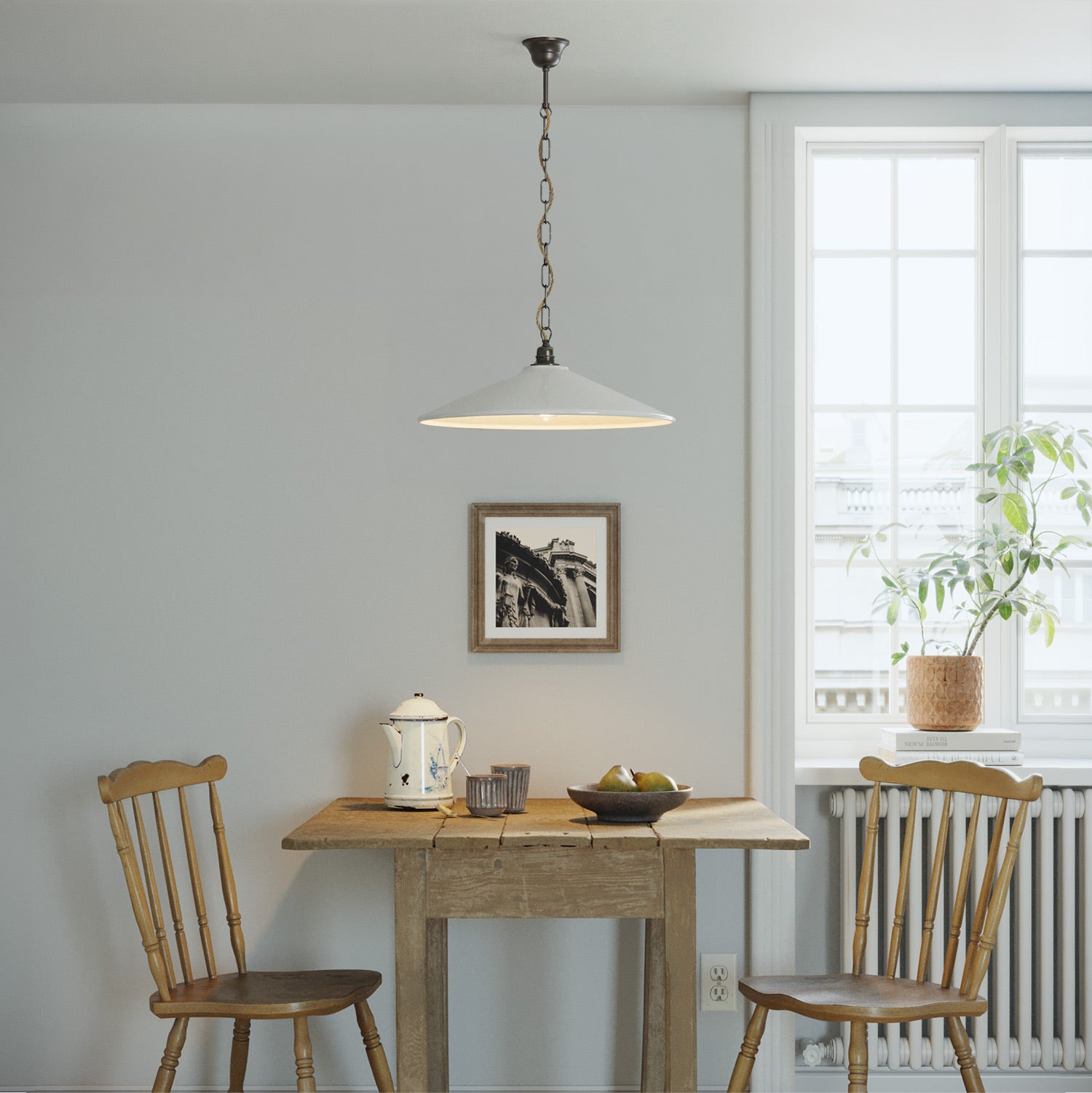 Lanț Genovez din fier pentru candelabre și suspensii - Lungime 50 cm