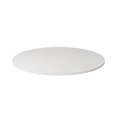 Bază metalică rotundă pentru lampă de podea MAG-Y - Alb mat