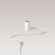 Lampada magnetica plug-in con attacco E27 - Bianco