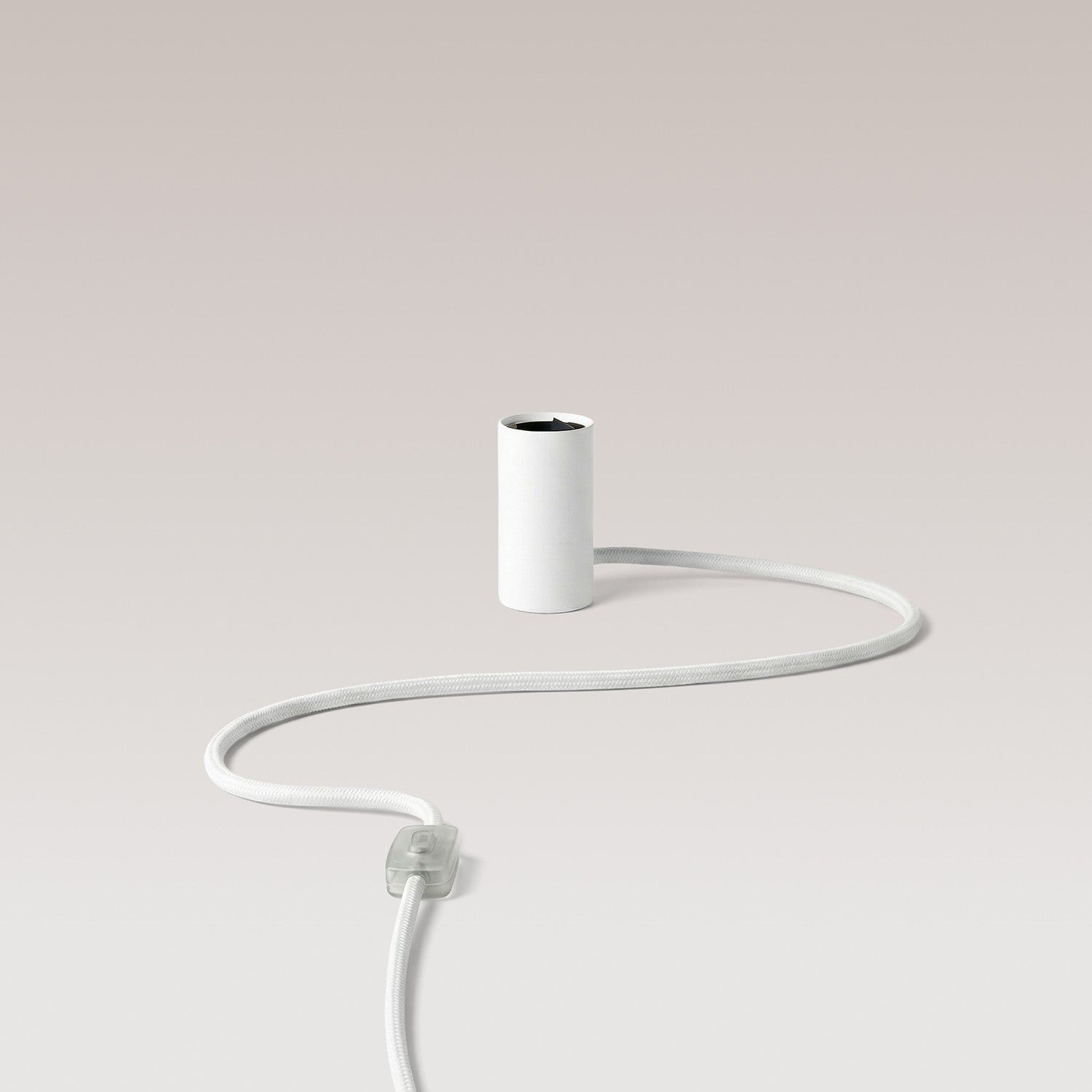 Lampada magnetica plug-in con attacco E27 - Bianco