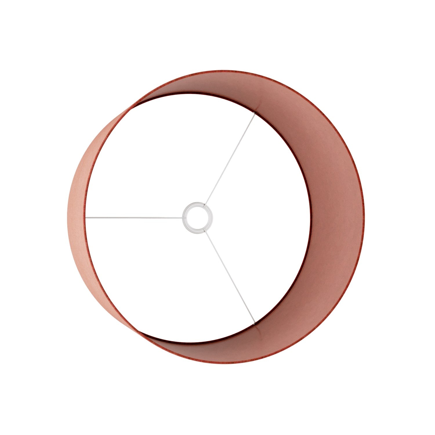 Paralume Cilindro XL in tessuto con attacco E27 - Made in Italy - Lana Aragosta