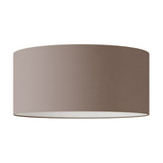 Paralume Cilindro XXL in tessuto con attacco E27 - Made in Italy - Arenal Cenere