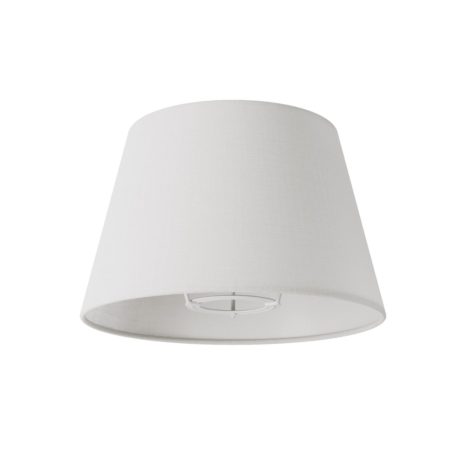 Paralume Impero S con attacco E27 per lampada da tavolo o applique - Made in Italy - Lino Crudo