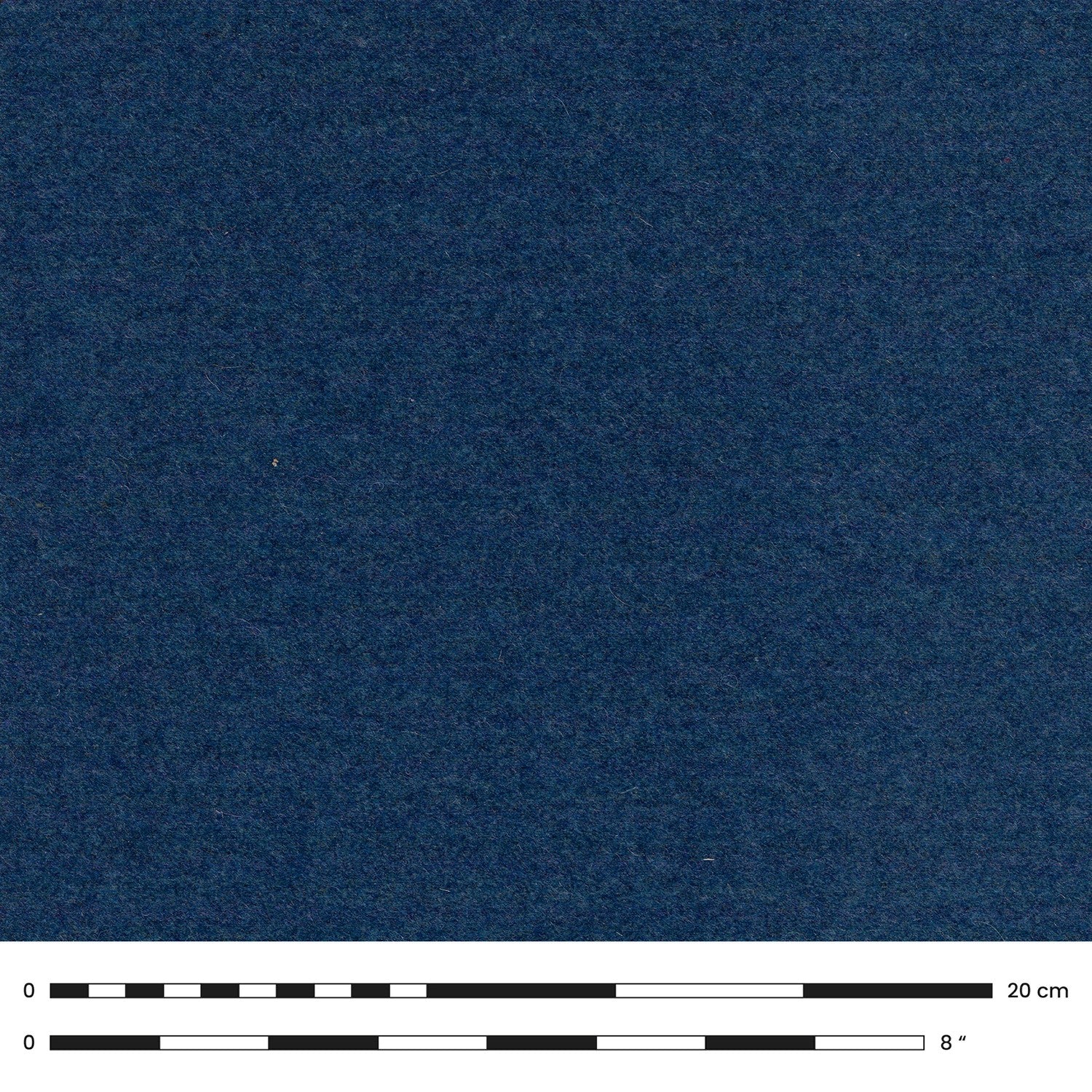 Plafoniera in tessuto Medium Slim- Made in Italy - Lana Blu