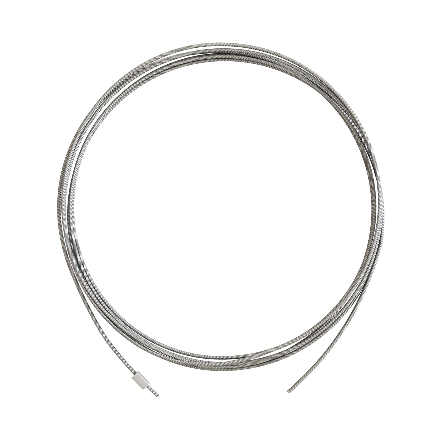 Cablu tirant din oțel de 3 metri cu sferă de blocare pentru suspensii - Ø 1,5 mm (Sarcină 25 kg)