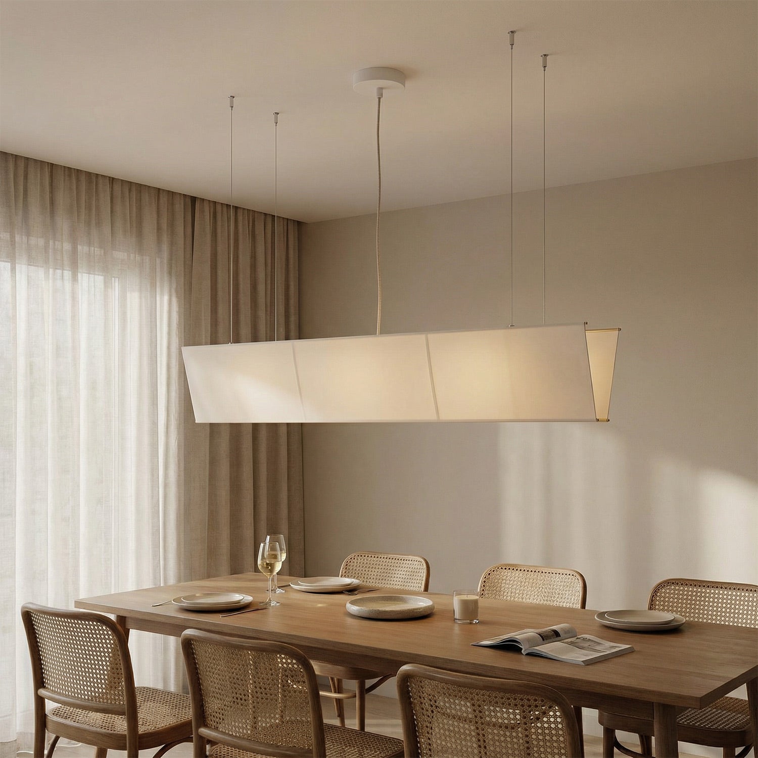 Cablu tirant din oțel de 3 metri cu sferă de blocare pentru suspensii - Ø 1,5 mm (Sarcină 25 kg)