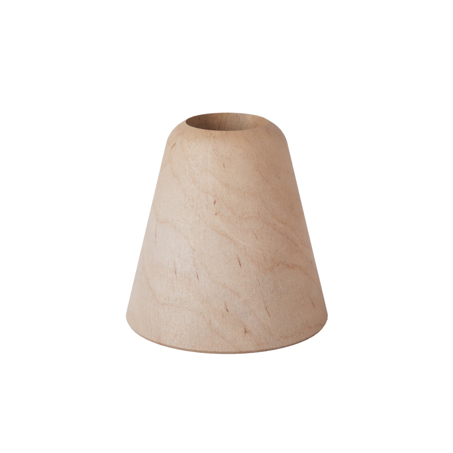 Base lampada in legno - Cono