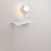 Combo Camo - Lampada con mensola - Bianco