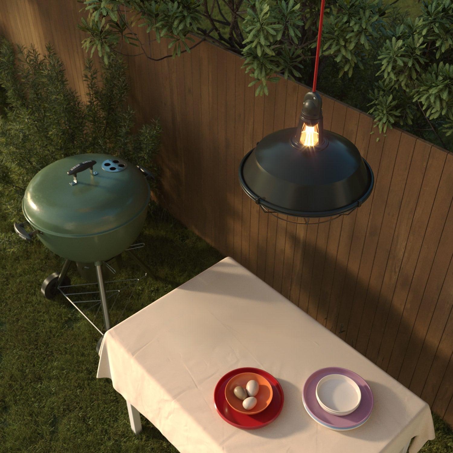 Eiva-1 - Portalampada per esterno E27 protezione IP65 per sistema Modulair - Nero