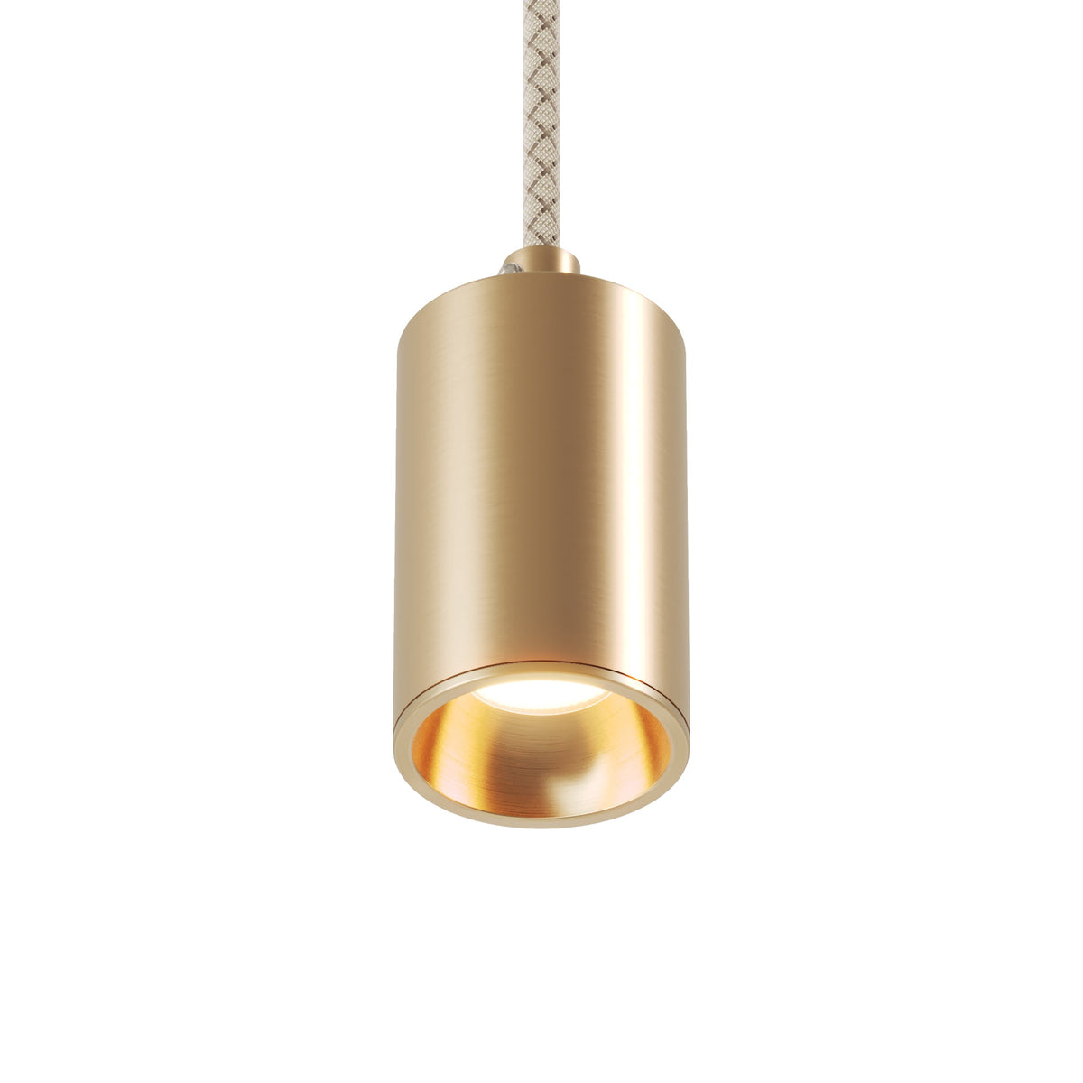 Faretto GU10 Spotlight LED Bispot - Bronzo satinato