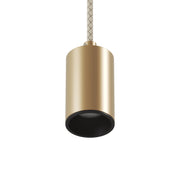 Faretto GU10 Spotlight LED Bispot - Bronzo satinato / Nero