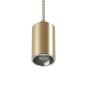 Faretto GU10 Spotlight LED Bispot - Bronzo satinato / Titanio satinato