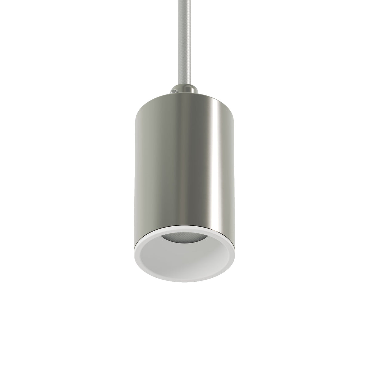 Faretto GU10 Spotlight LED Bispot - Cromo / Bianco opaco