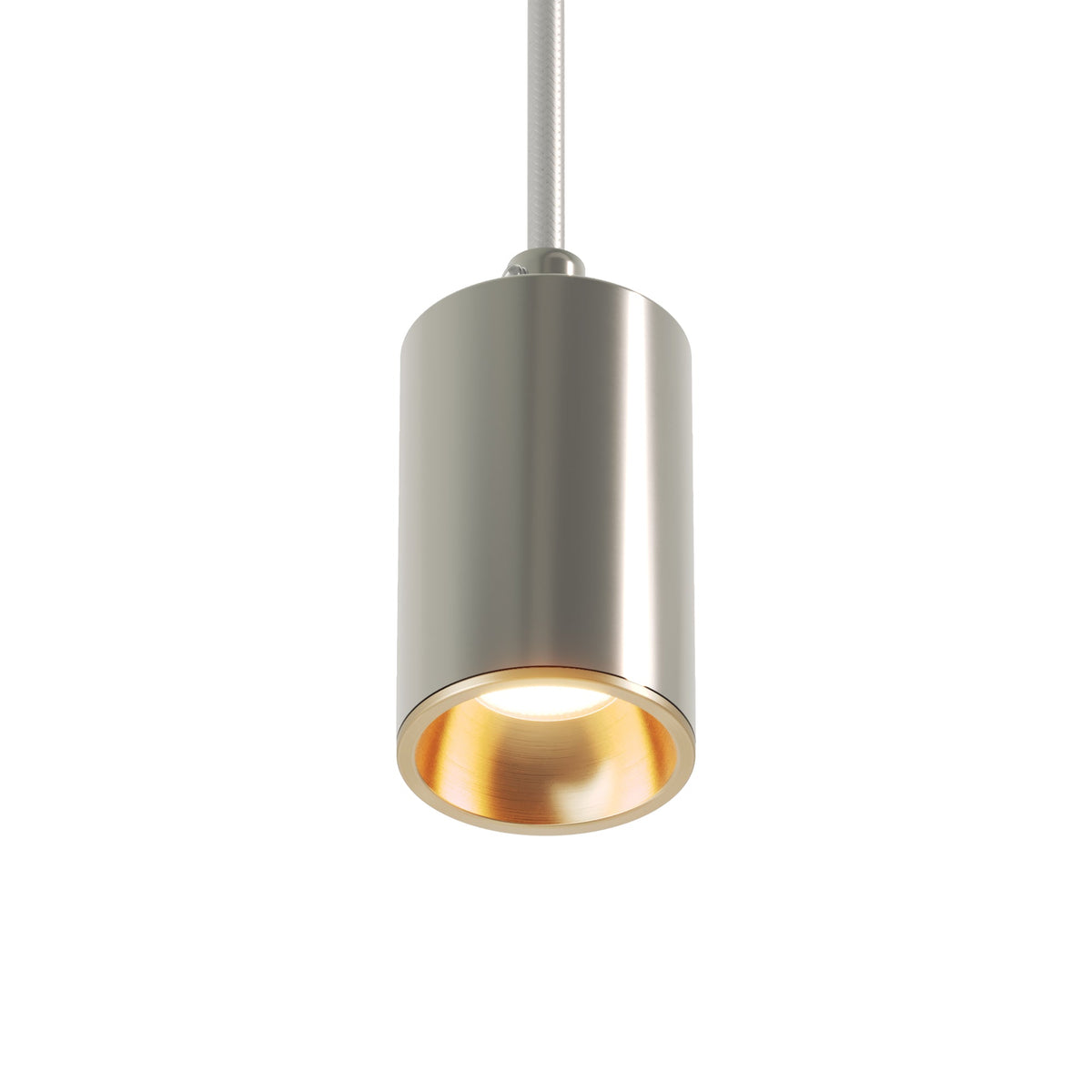 Faretto GU10 Spotlight LED Bispot - Cromo / Bronzo satinato