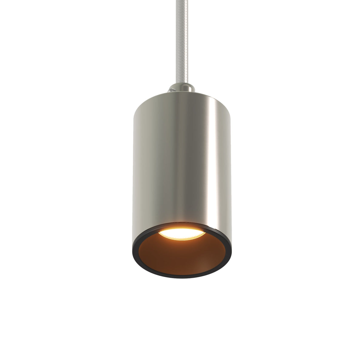 Faretto GU10 Spotlight LED Bispot - Cromo / Nero