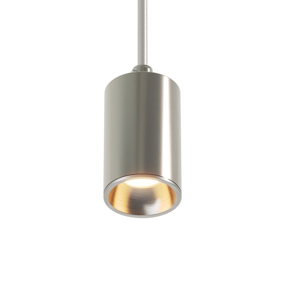 Faretto GU10 Spotlight LED Bispot - Cromo / Titanio satinato