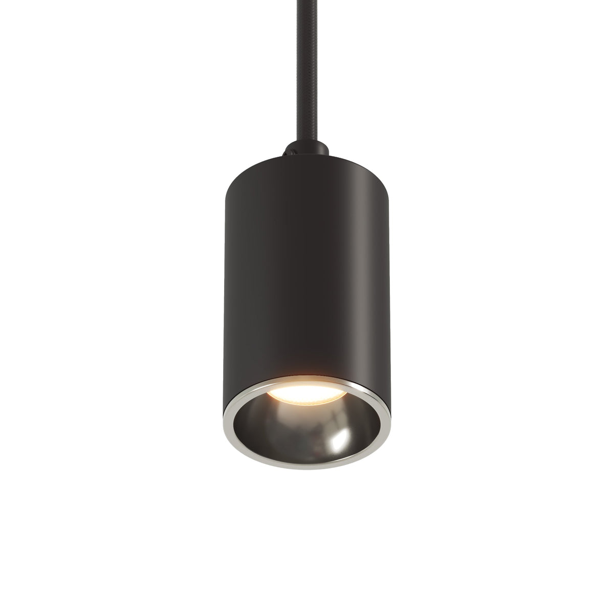 Faretto GU10 Spotlight LED Bispot - Nero / Cromo