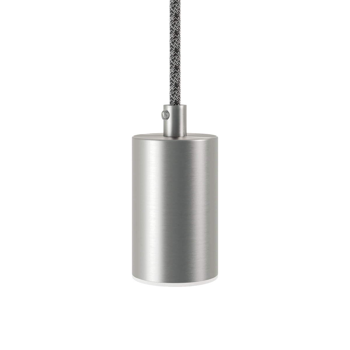 Faretto GU10 Spotlight LED Bispot - Titanio satinato / Bianco opaco