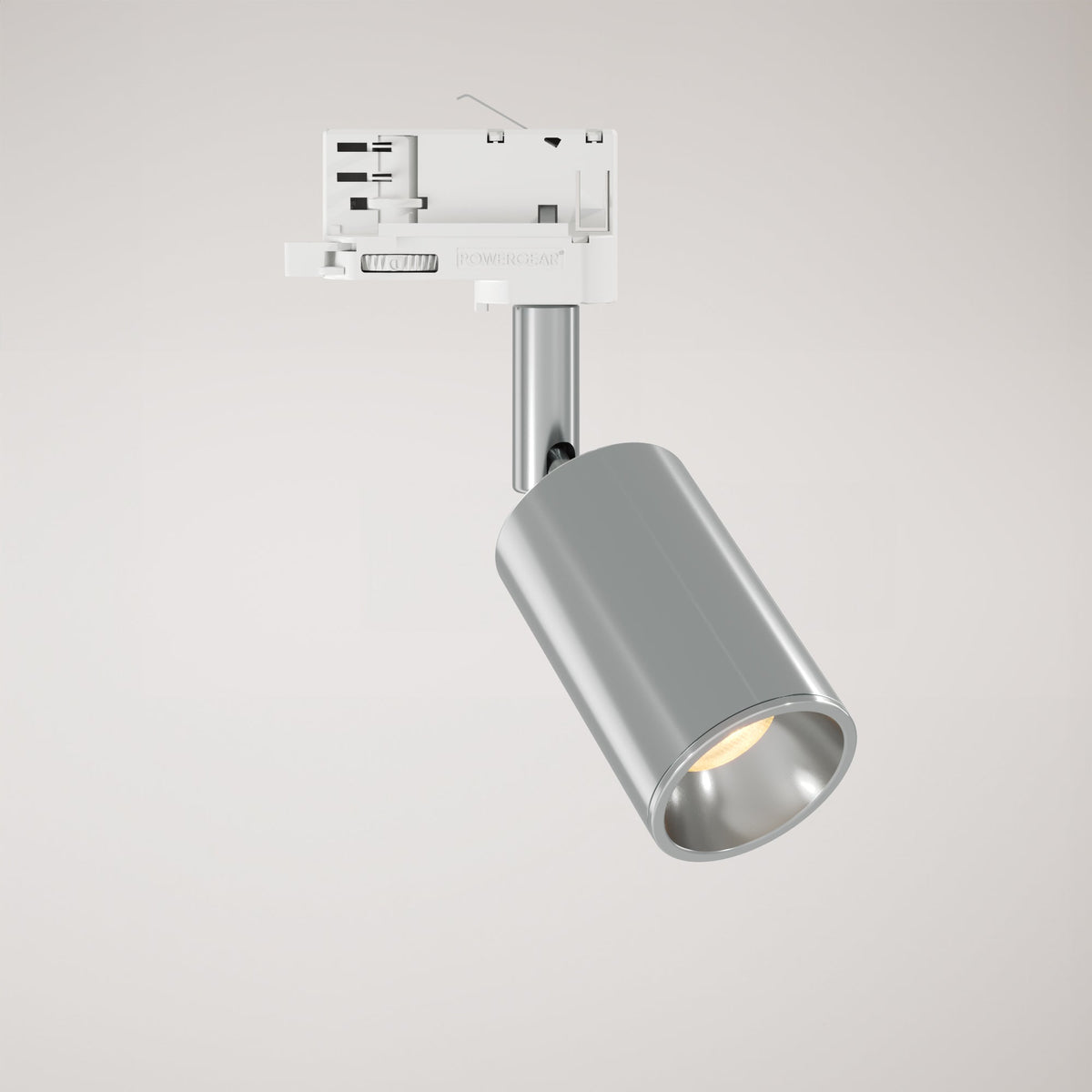 Faretto orientabile Bispot per sistema a binario - Cromo Si Powergear