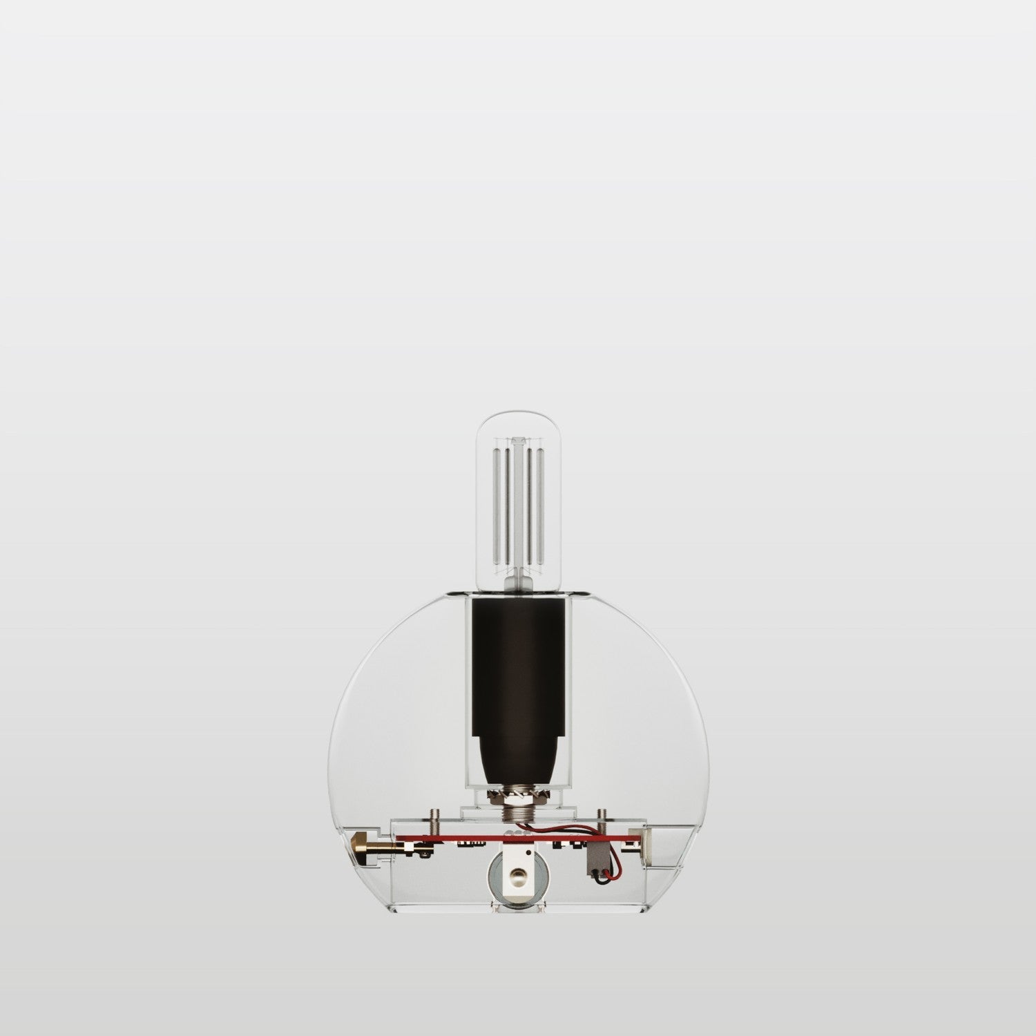 Kit elettronico per lampade a batteria 5V USB-C con portalampada E14 liscio - Nero