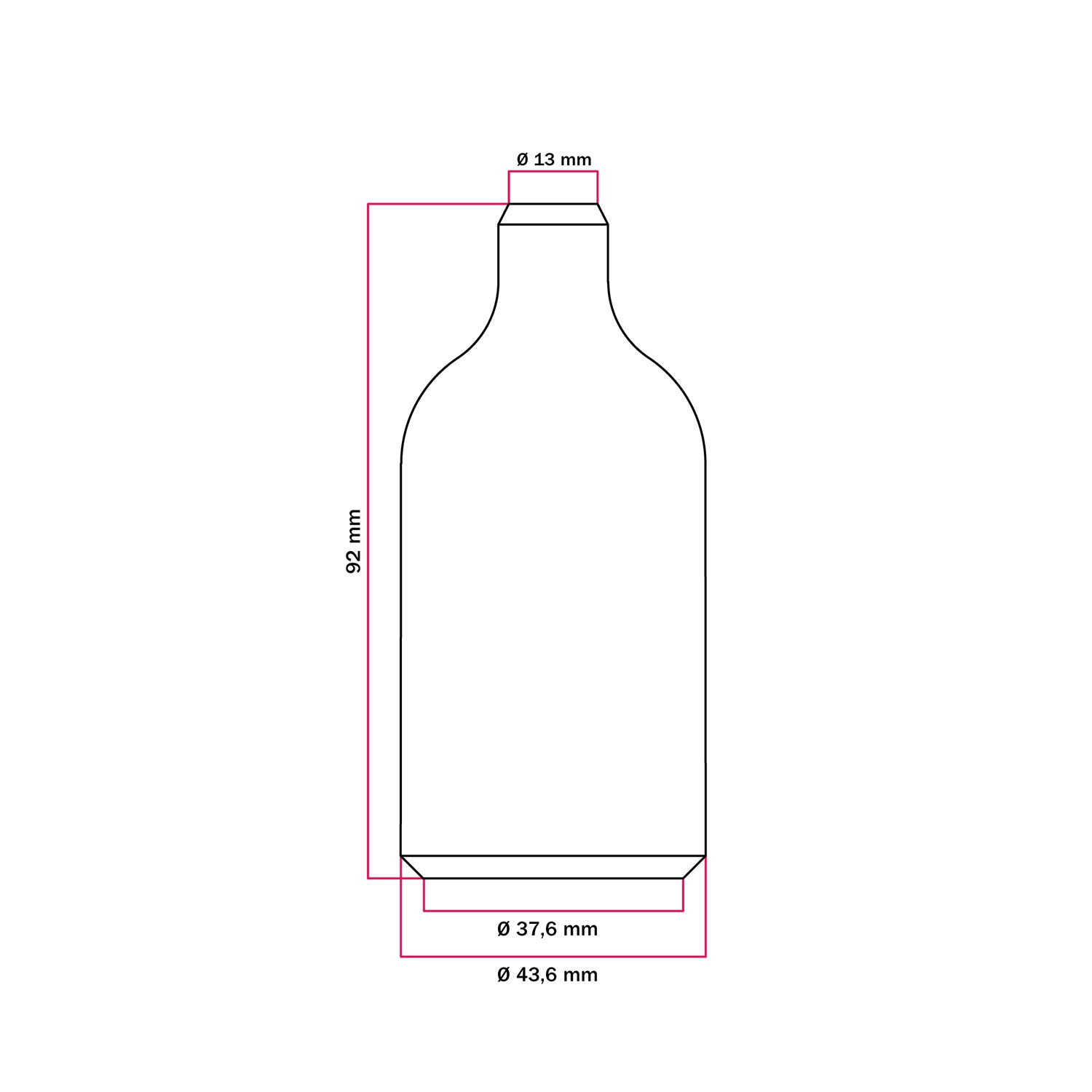 Kit portalampada E27 in silicone con serracavo nascosto - Rosso