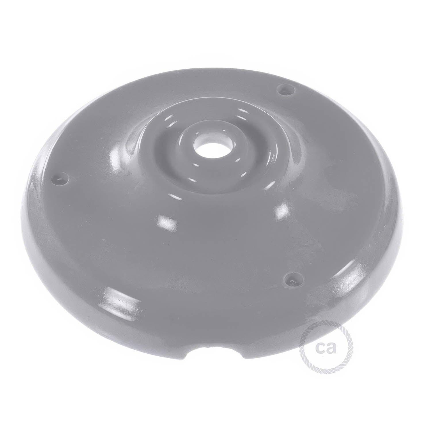 Kit rosone in porcellana - Grigio