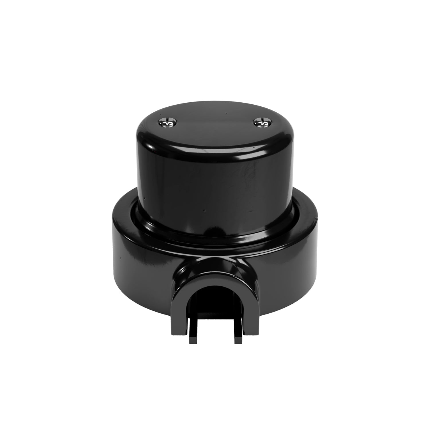 Kit scatola di derivazione e base per Creative-Tubes in porcellana - Nero 1