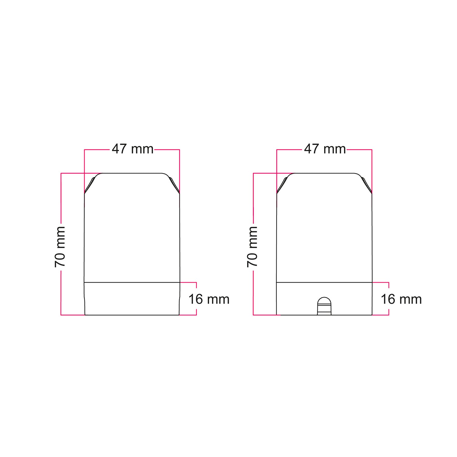 Kit Spostaluce esse14 con portalampada S14d - Effetto Green marble
