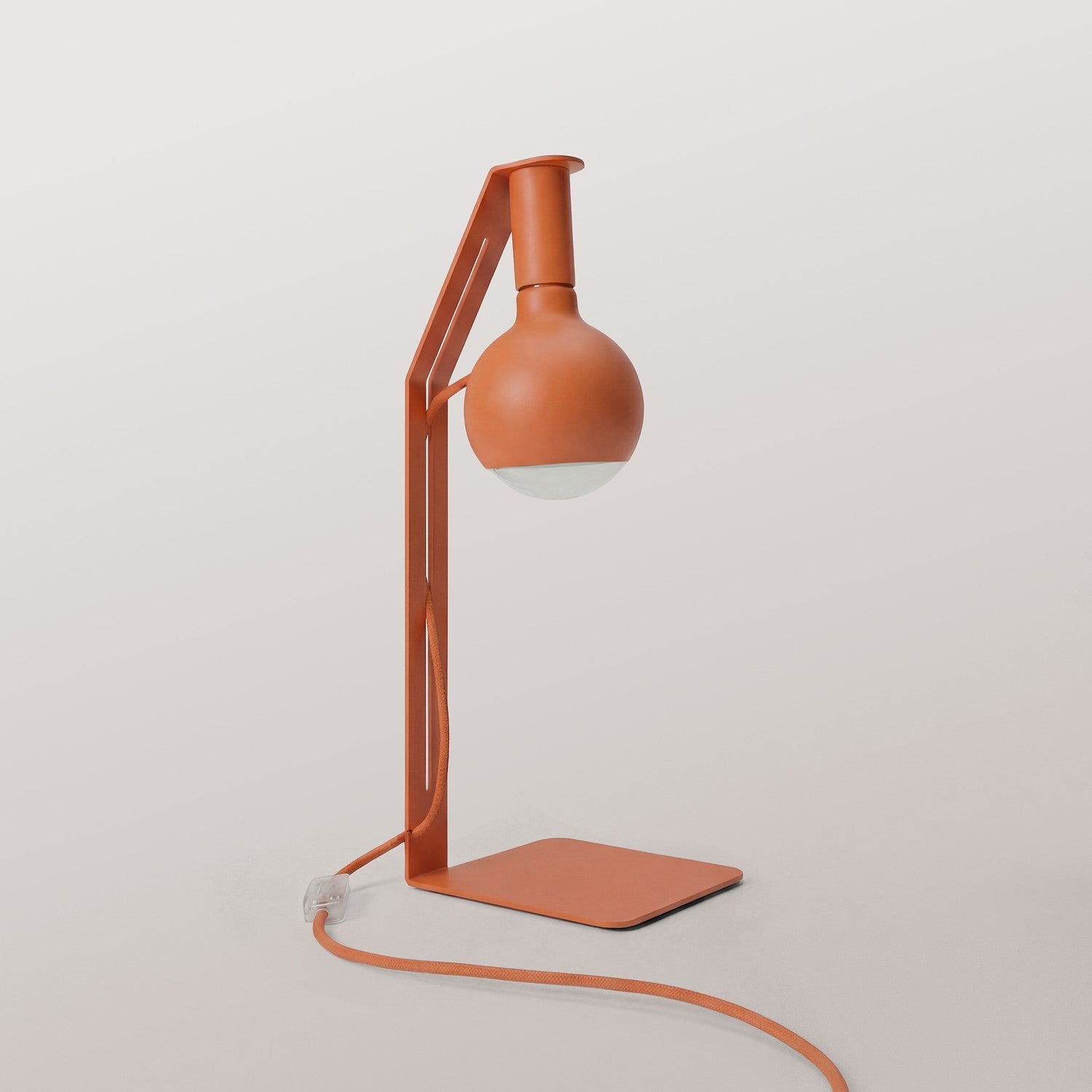 Koso Lucia - Lampada da tavolo con spina UK - Arancione
