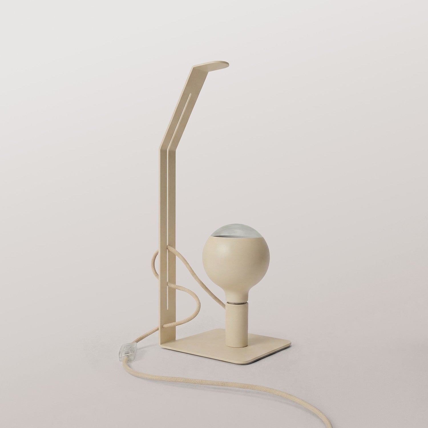 Koso Lucia - Lampada da tavolo con spina UK - Panna