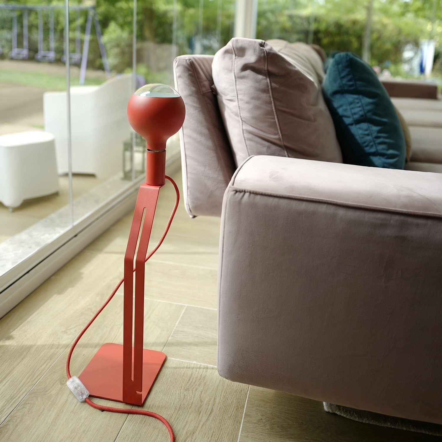 Koso Lucia - Lampada da tavolo - Rosso