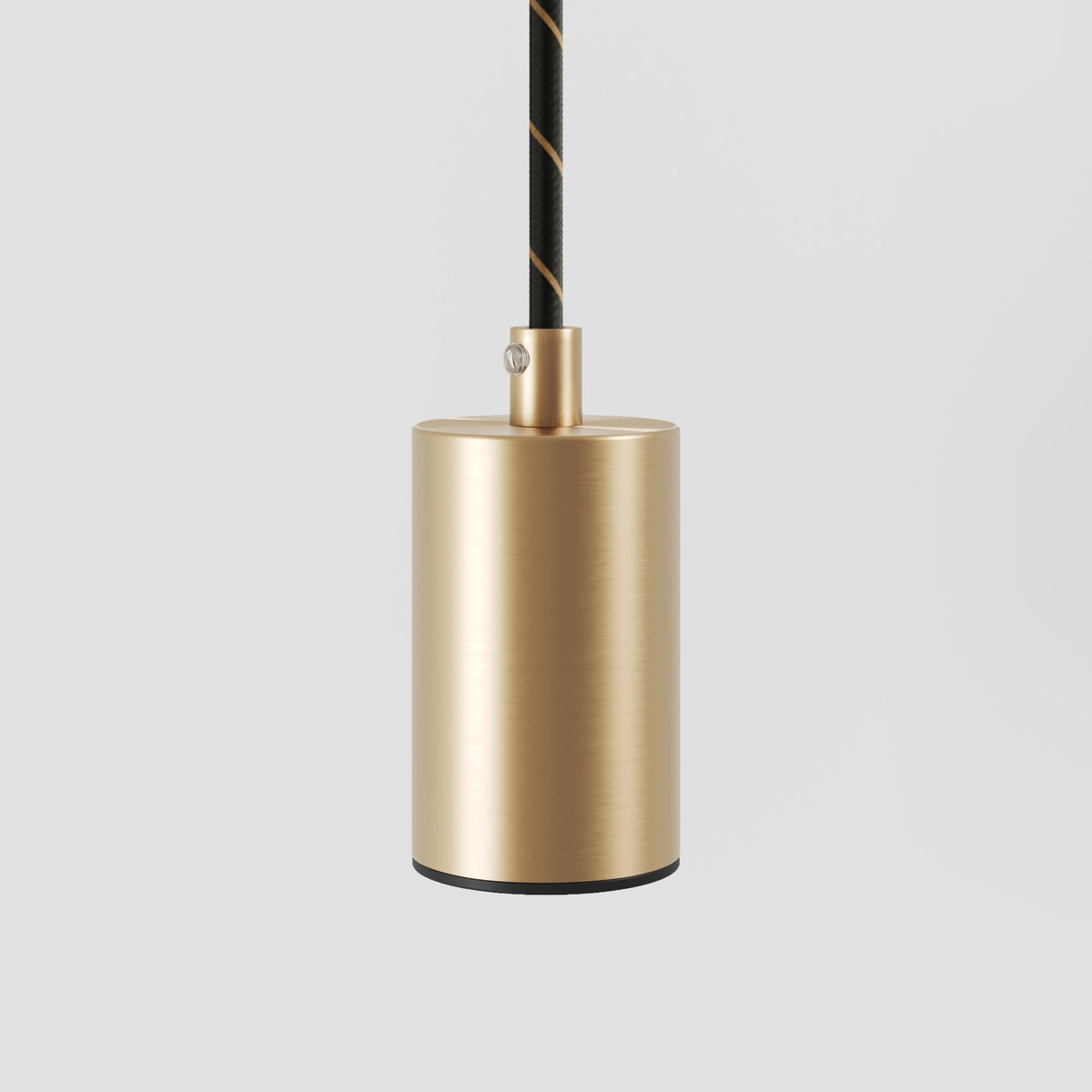 Lampada a sospensione con faretto GU10 Bispot - Bronzo satinato / Nero