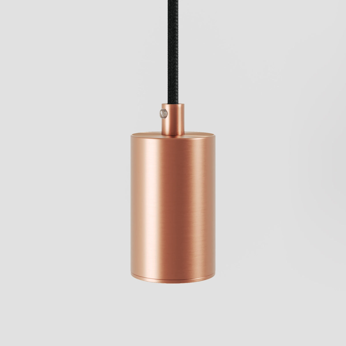 Lampada a sospensione con faretto GU10 Bispot per sistema a binario - Rame satinato Si Stucchi