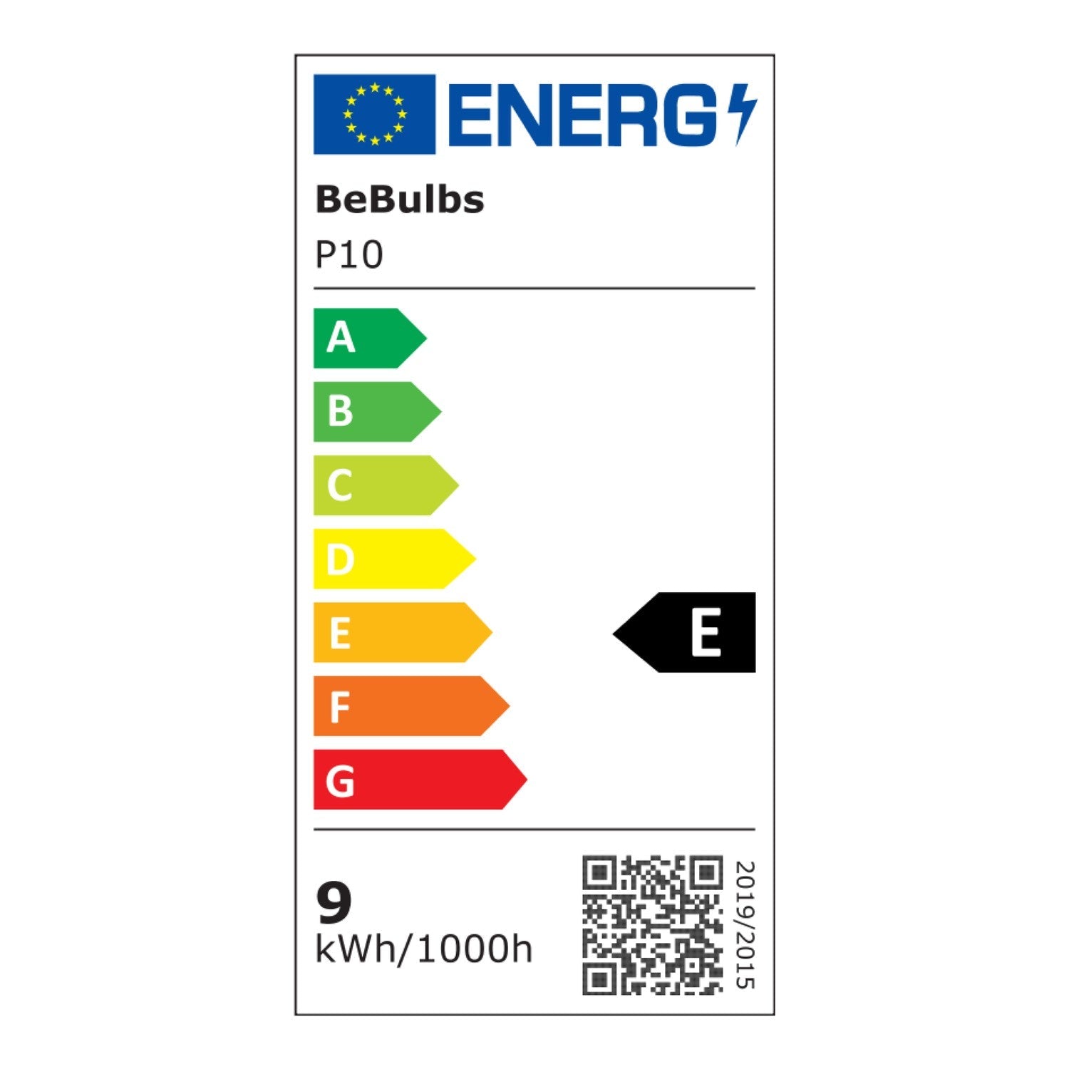 Lampadina LED Ellittica Effetto Porcellana CRI 95 E27 9W 1000Lm 2700K Dimmerabile - P10