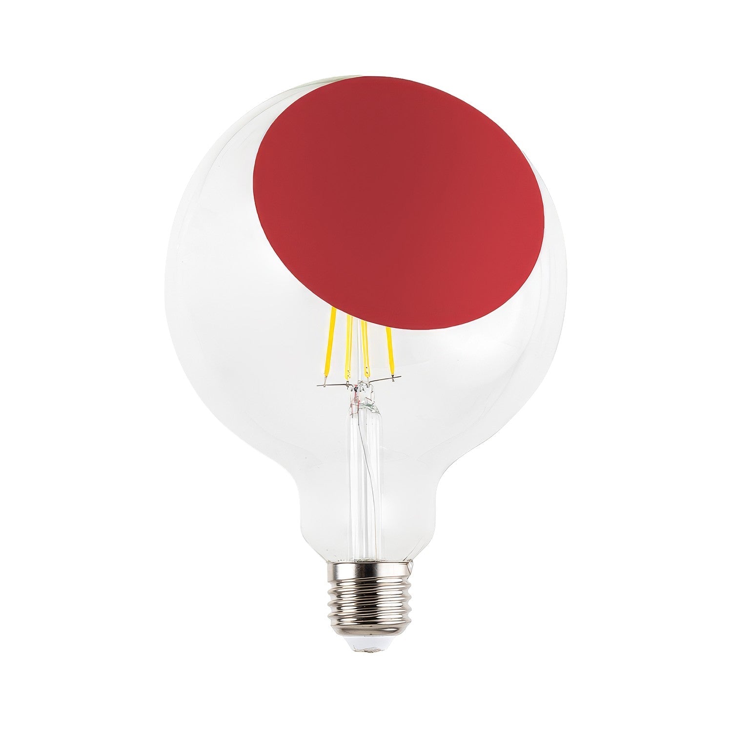 Lampadina LED Sofia G125 4,8W 806Lm E27 2700K Dimmerabile - Rosso