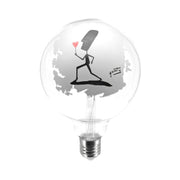 Lampadina LED Tattoo Flower G125 4,5W 470Lm E27 2700K Dimmerabile