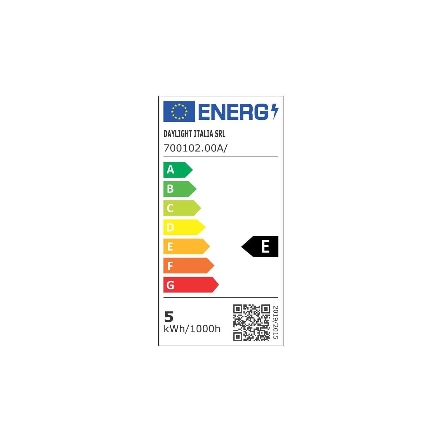Lampadina LED Trasparente Oliva 4,5W 470Lm E14 2700K