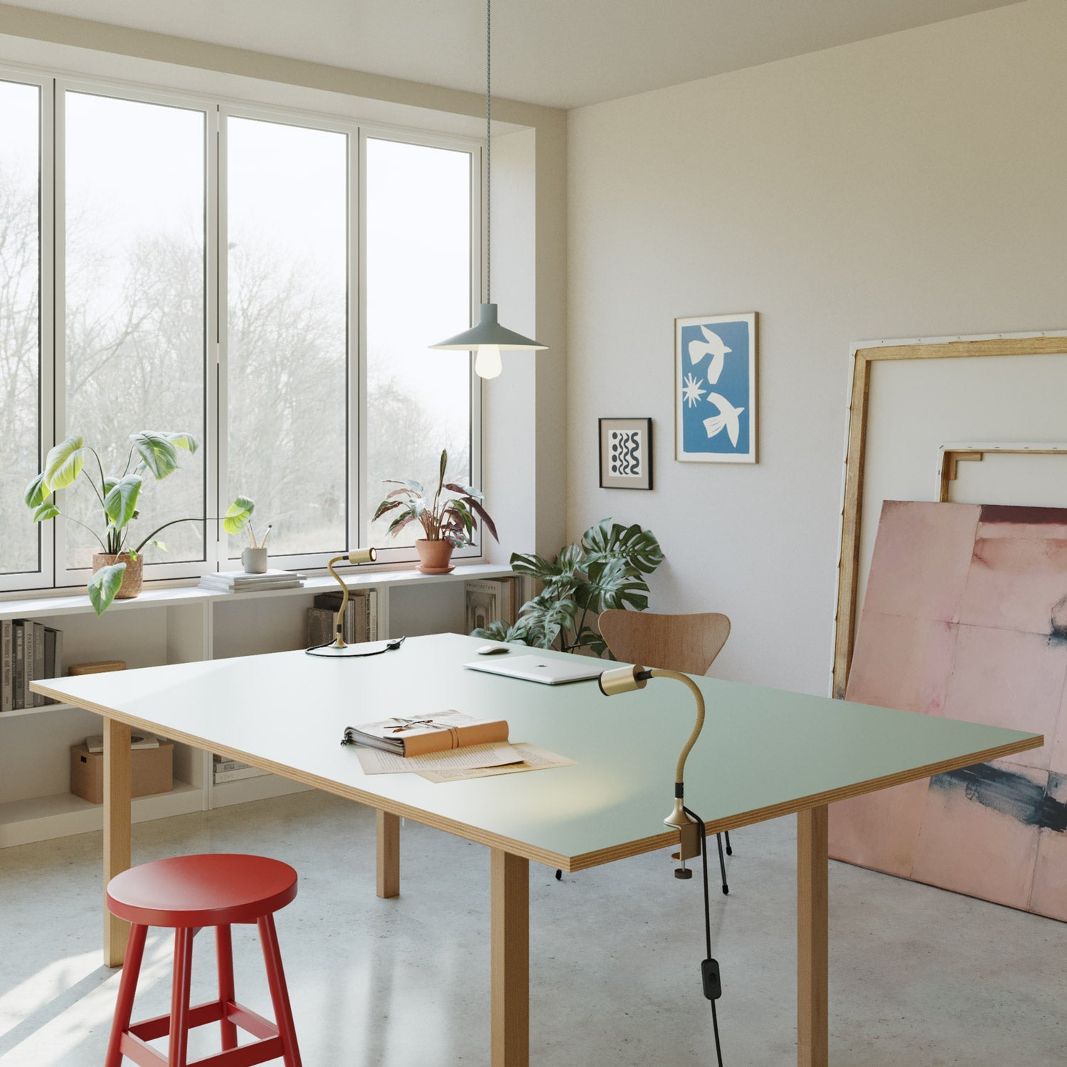 Morsetto da tavolo MAG-Y - Bronzo satinato