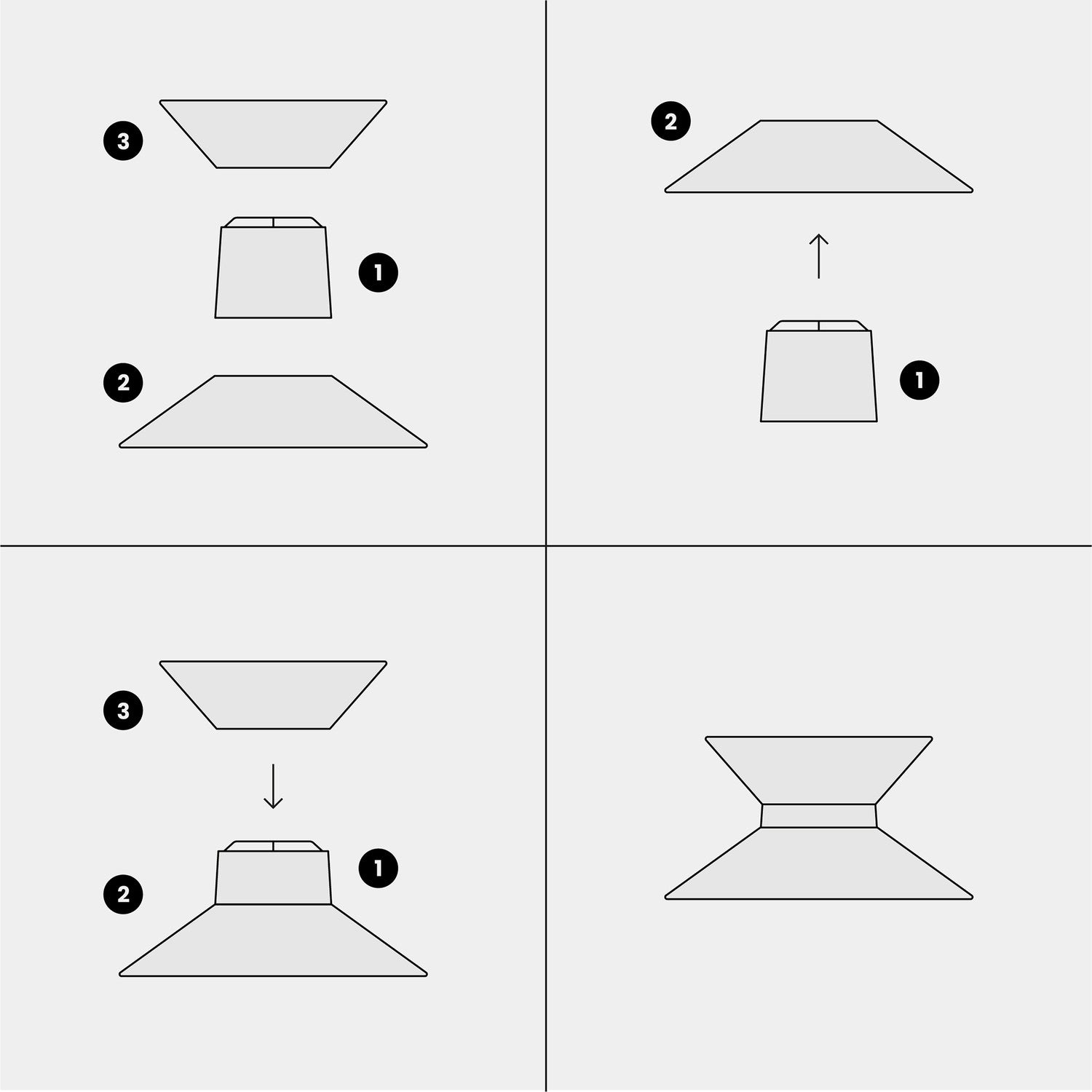 Paralume in tessuto Clessidra Arenal oro - Made in Italy Arenal sabbia