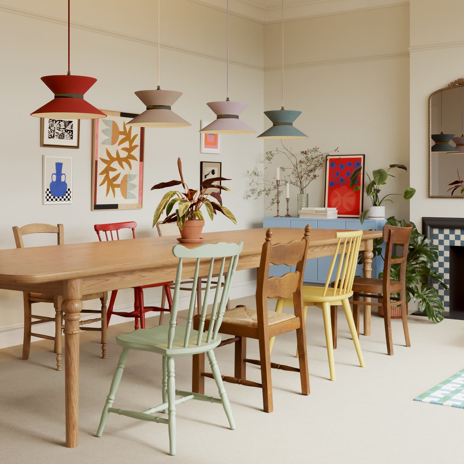 Paralume in tessuto Clessidra Teletta grigio scuro - Made in Italy Teletta antracite